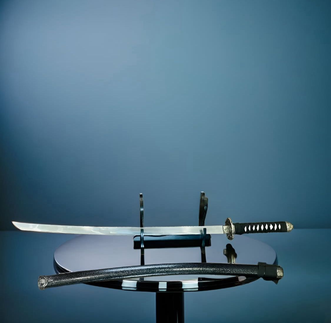 Black katana