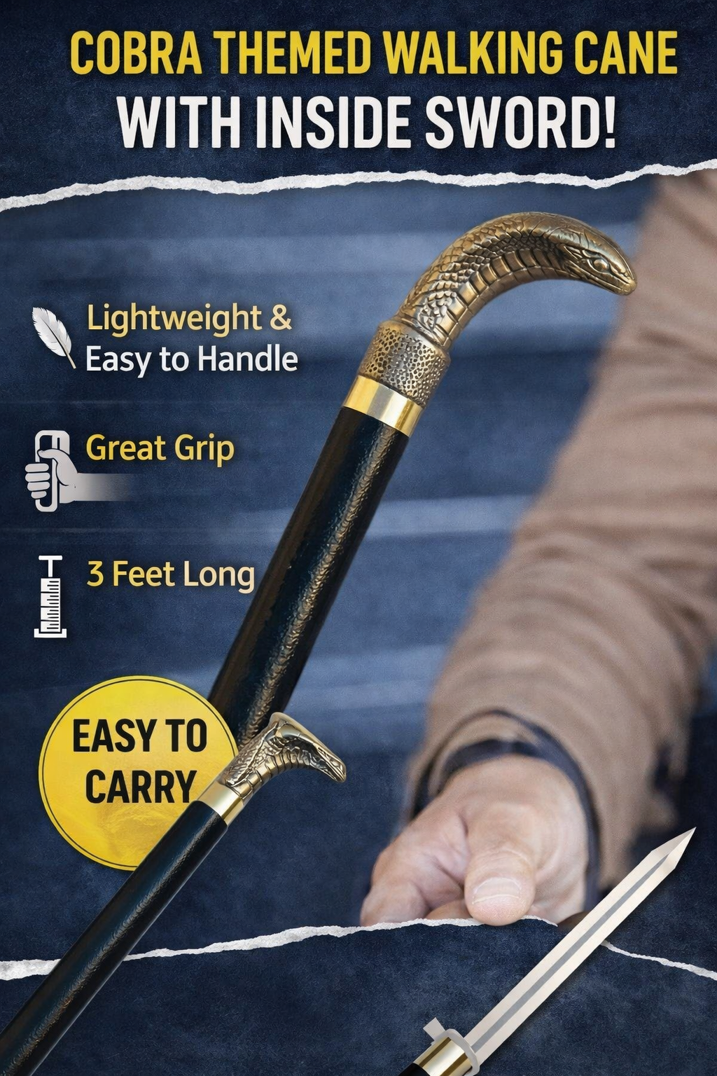 Cane Stick sword