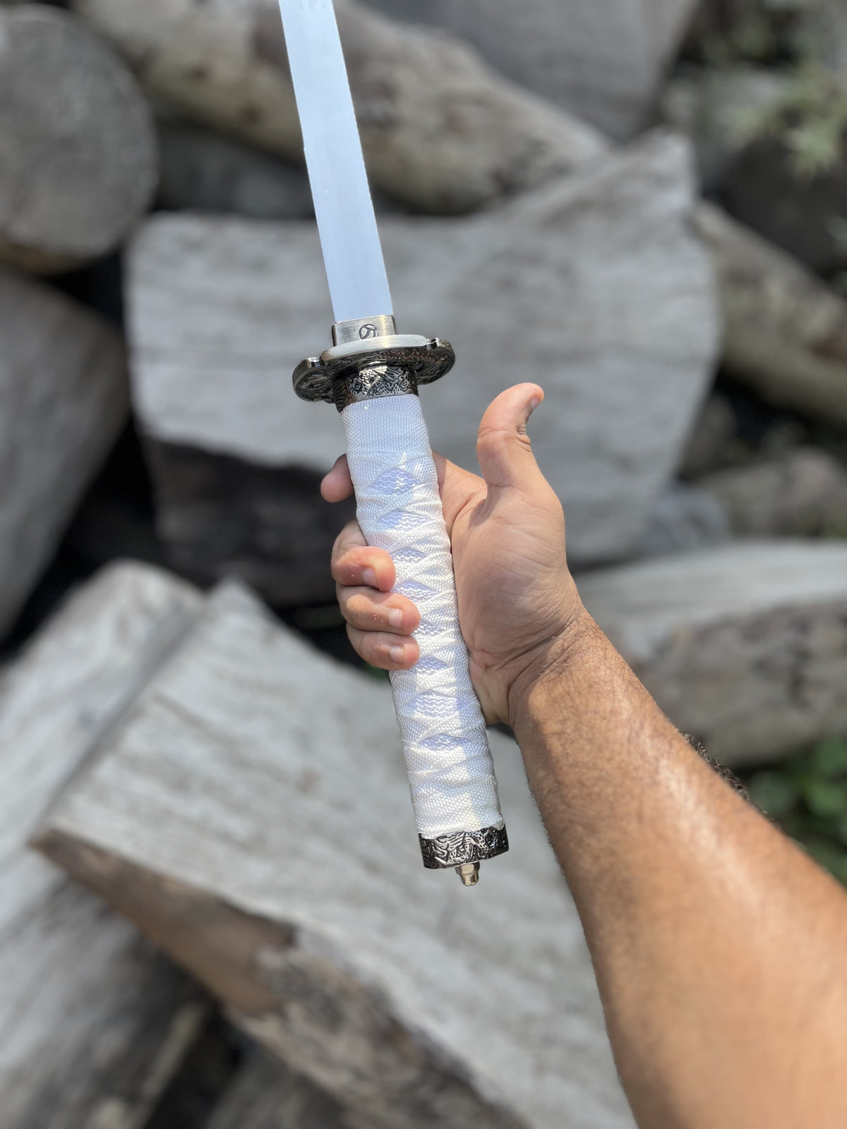White katana