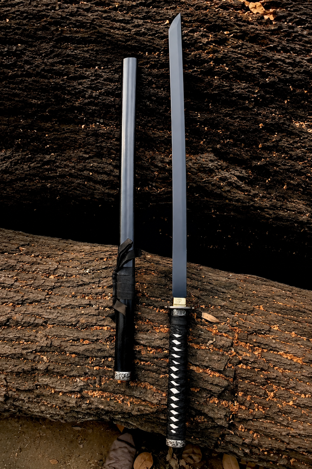 Black katana